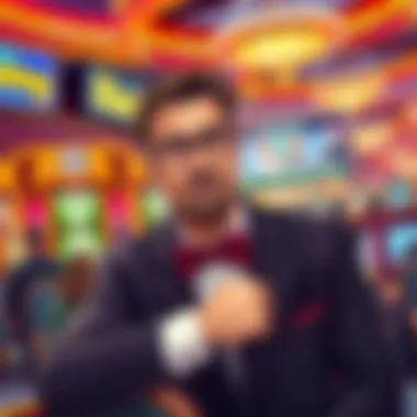 Illustration conveying trust and integrity in the gambling industry