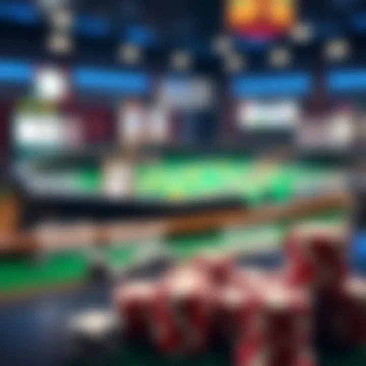 Diagram of various betting strategies