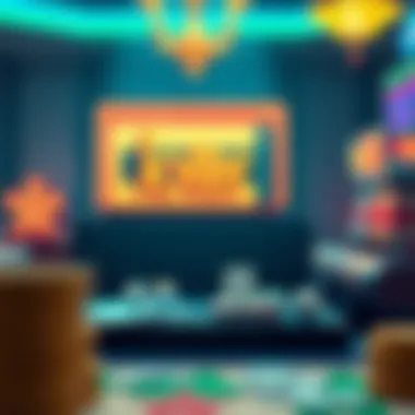 Graphic emphasizing legal aspects of online lottery participation