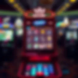 Digital interface of a piggy bank online game displaying various features and options