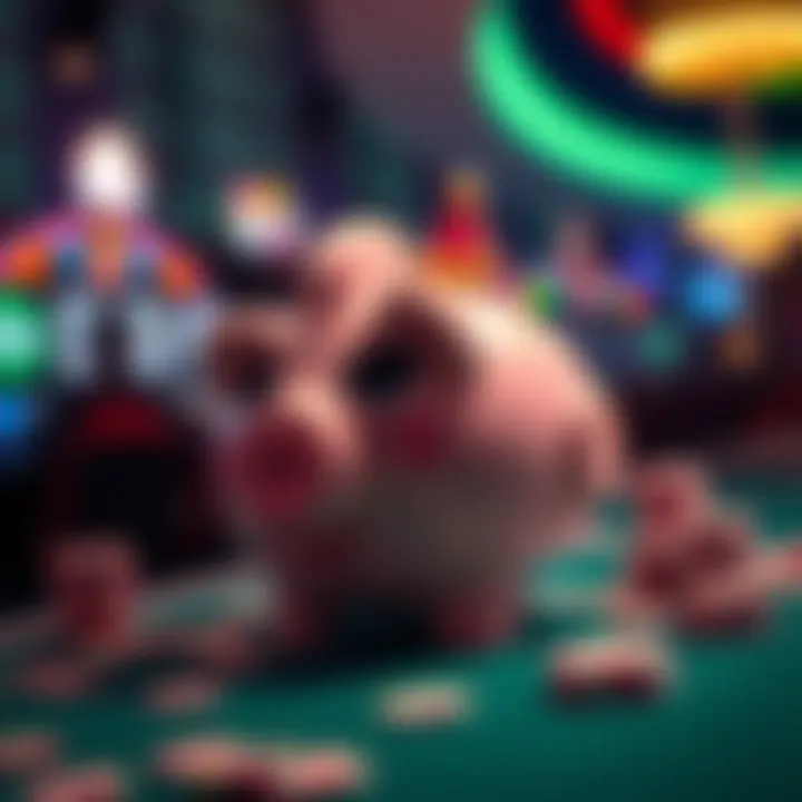 Visual representation of responsible gaming practices within online environments