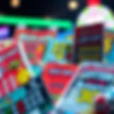 Diverse Selection of Scratch-Off Tickets Variety of PA Lottery Scratch-Off Tickets