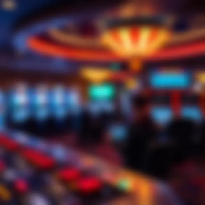 Innovative technology used within a blue chip casino environment