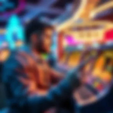 Navigating Bonus Offers Player exploring bonus offers on a website