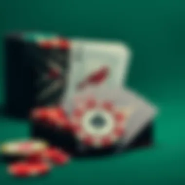 Strategic Components of Poker Strategic layout of poker chips and cards