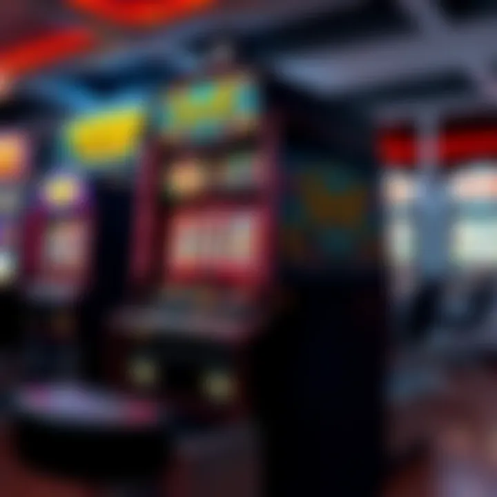 Modern slot machine showcasing advanced technology