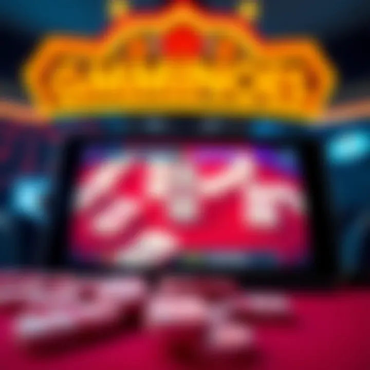 A vibrant digital screen showcasing a dominoes game in progress