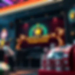 Vibrant representation of LuckyLand's promotional offers