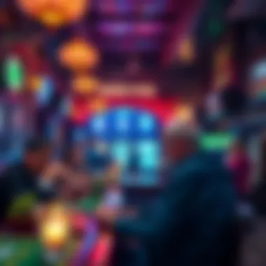 A vibrant Irish pub scene highlighting local gambling enthusiasts