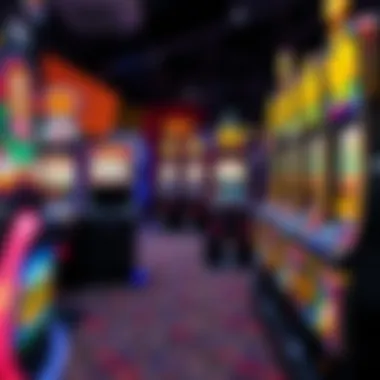 Modern digital slot machine with advanced graphics