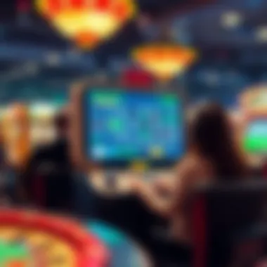 Visualization of technology's impact on betting practices