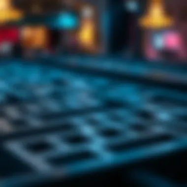 Navigating the Legal Landscape of Online Casinos A maze symbolizing the complexity of legal frameworks in online casinos