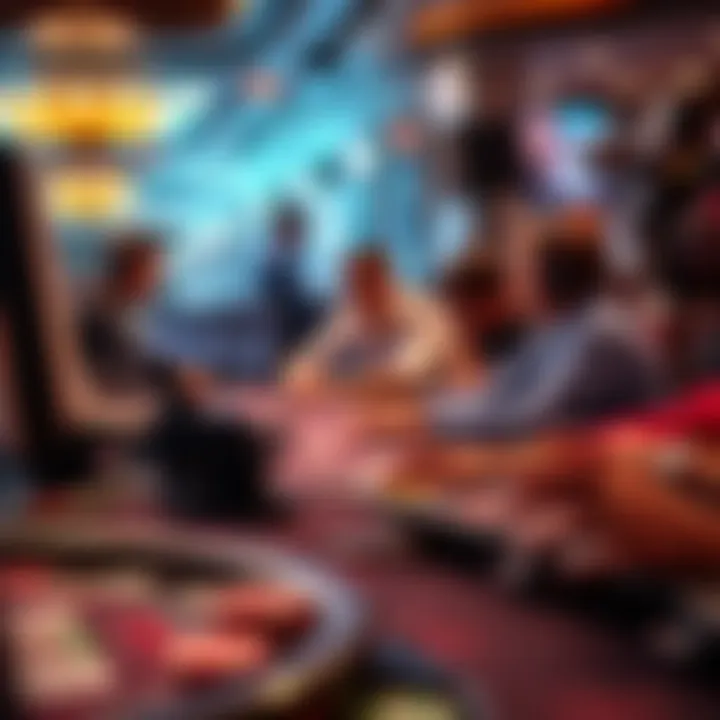 A strategic gameplay session highlighting skill-based games