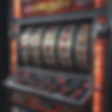 An assortment of slot machine prototypes displayed for quality assurance evaluation.