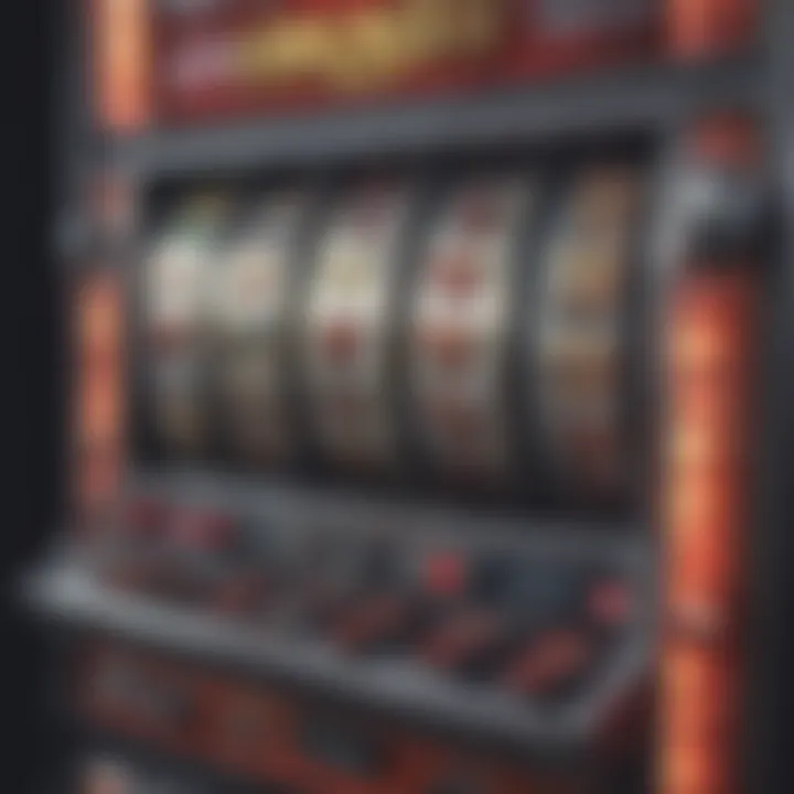An assortment of slot machine prototypes displayed for quality assurance evaluation.