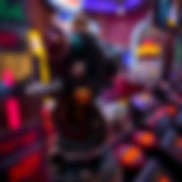 Close-up of the mechanical components of a Caille slot machine