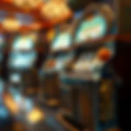 Vintage Caille slot machine showcasing intricate designs