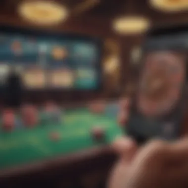 Diverse betting options displayed on a smartphone