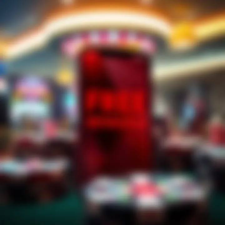 A visual representation of responsible gambling practices related to the app