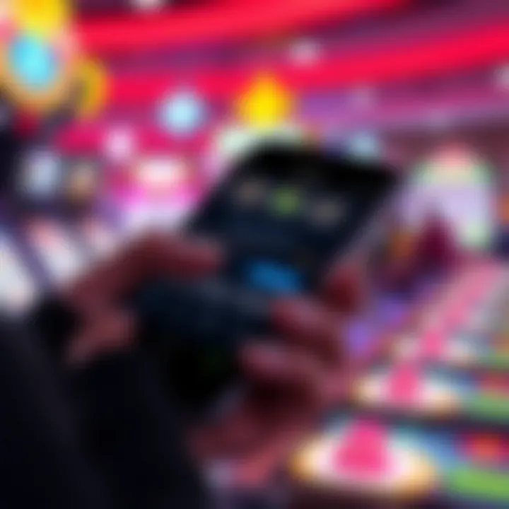 A screenshot demonstrating the rewards mechanisms within the app