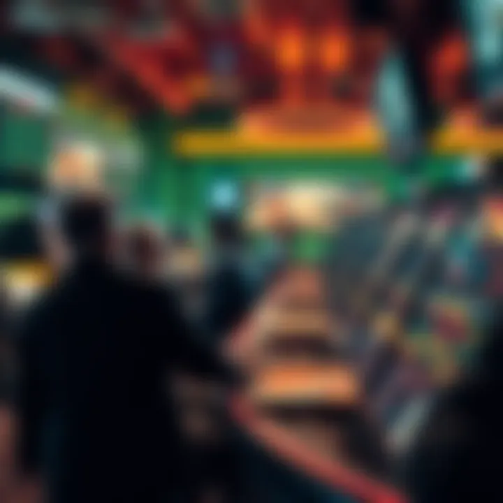 A graphic representation illustrating the economic impact of sports betting.