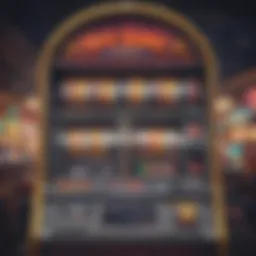 Cutting-edge slot machine featuring vibrant graphics