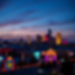 A vibrant view of the Minneapolis skyline at dusk, showcasing the city's dynamic architecture.