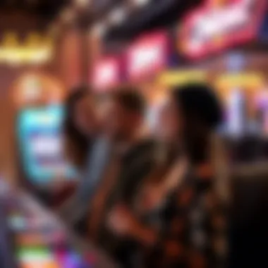 A group of friends engaging in a social gaming experience.