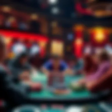 Graph showing the growth of online poker players over recent years