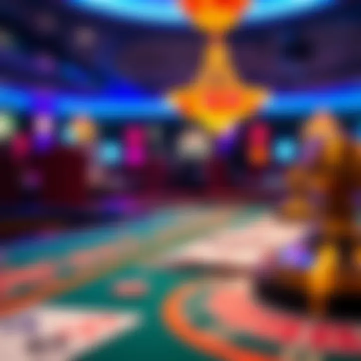 Illustration of house edge in casino games