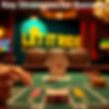 Visual representation of key Let It Ride strategies