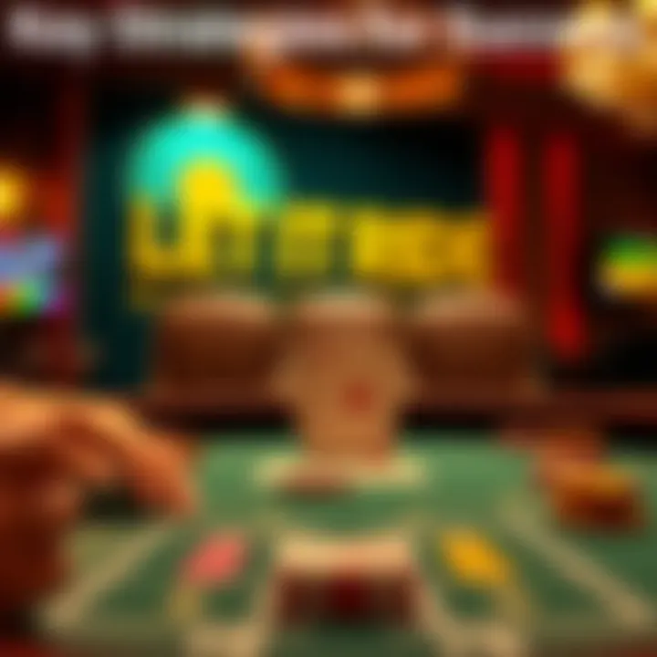 Visual representation of key Let It Ride strategies