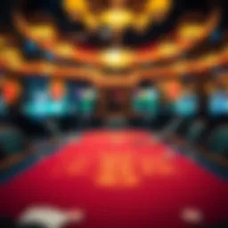 A thrilling Let It Ride table in a Las Vegas casino