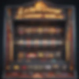 A detailed view of the Lightning Strike slot machine interface showcasing its vibrant graphics and unique features.