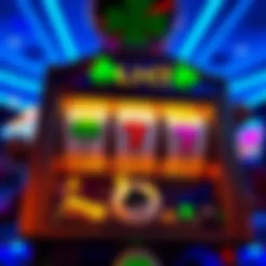 Gameplay mechanics showcasing reels and symbols in action