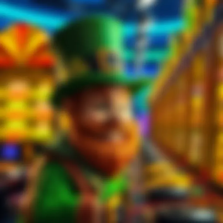 Visual representation of the bonus features and rewards in the game