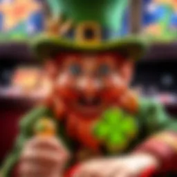 Symbolic representation of luck and fortune with the Lucky Leprechaun theme