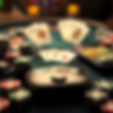 Diverse Mobile Poker Platforms A visual of various poker platforms available on mobile