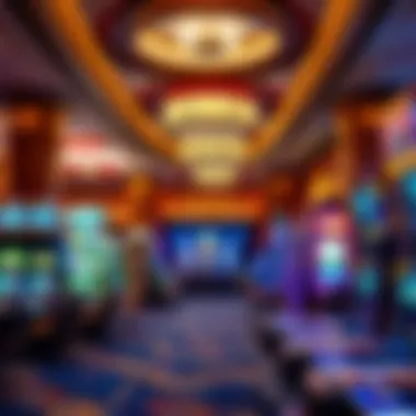 Mohegan Sun Gaming Floor Luxurious gaming floor at Mohegan Sun