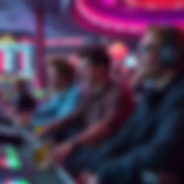 Group of friends enjoying sports betting