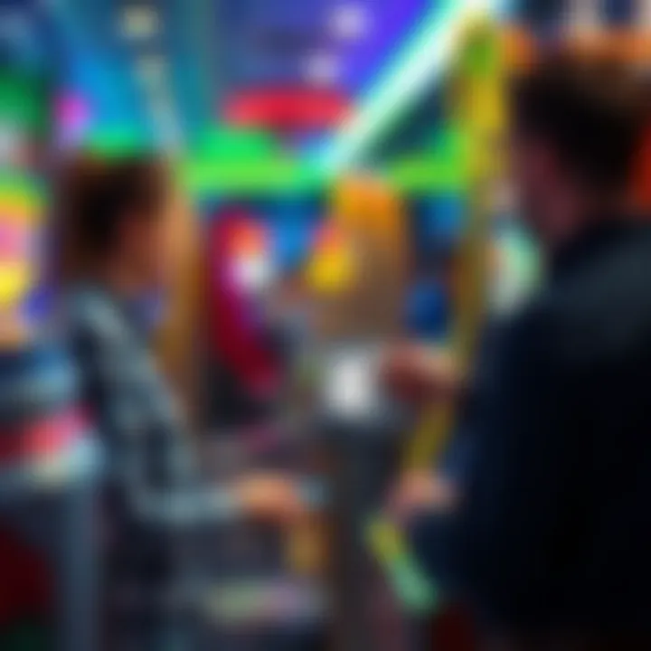 Ohio Lottery instant ticket scanner in action