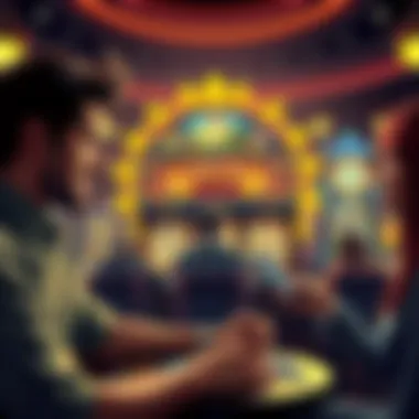 Illustration depicting player engagement strategies in mobile gaming