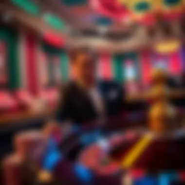 A visual representation of online gambling legality and safety measures