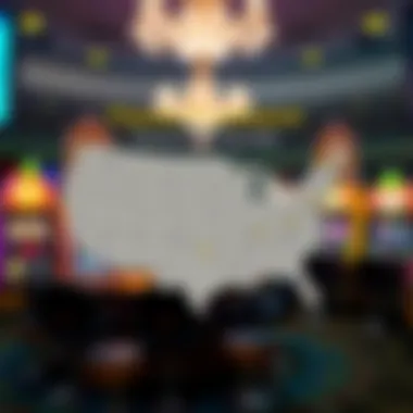 Graph depicting payout percentages across various states