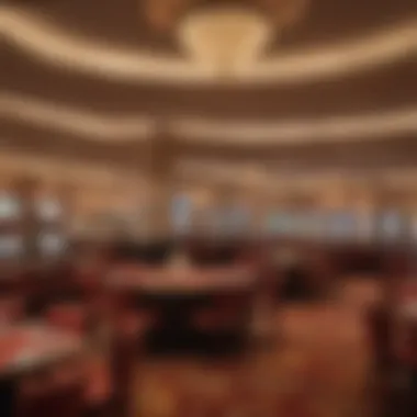 Exquisite dining options within the casino