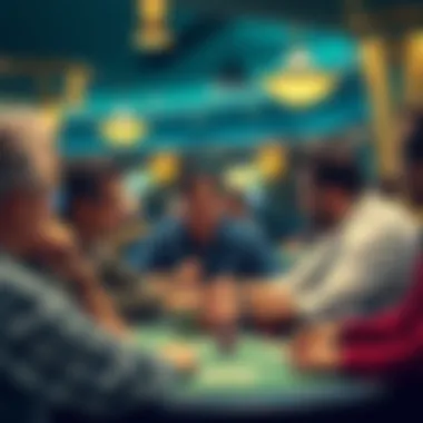 Community interaction at Thunder Valley Poker