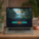 Tropicana Rewards login screen on a laptop