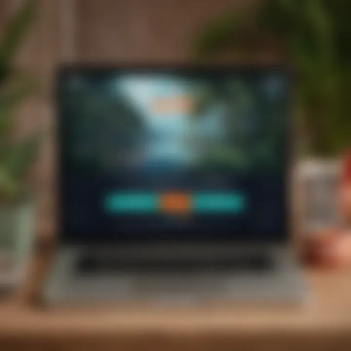 Tropicana Rewards login screen on a laptop