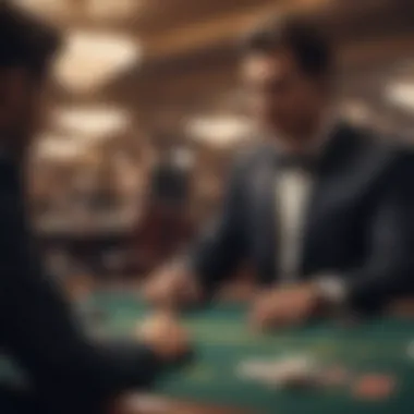 Deceptive tactics at the blackjack table