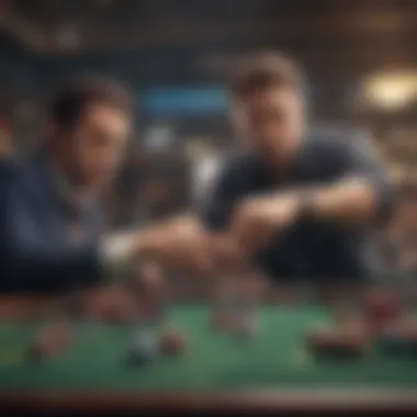 Betting Strategies and Pushes Visual representation of betting strategies involving pushes